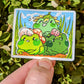 Tiny Frog Art Stickers