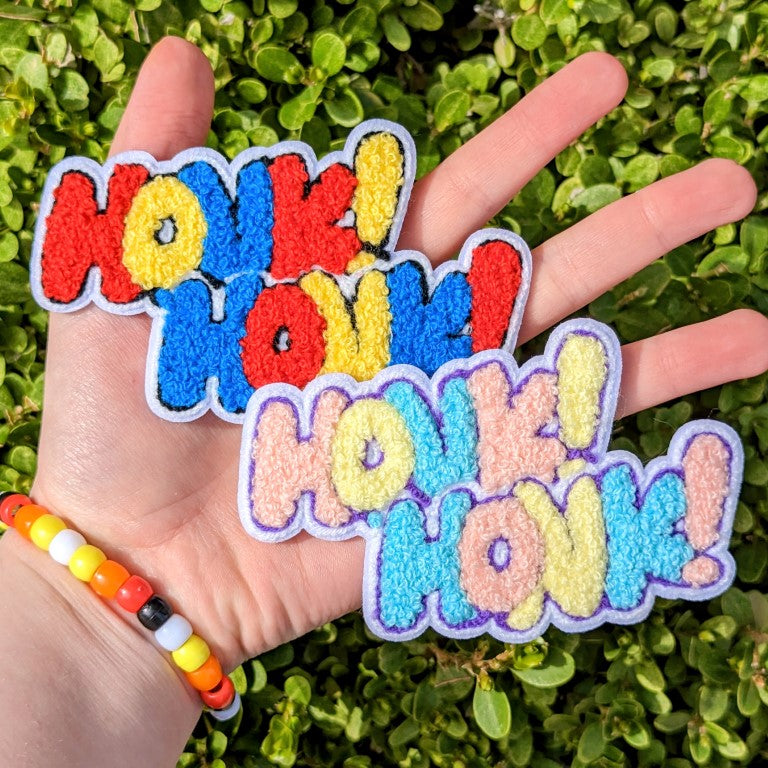 Honk Honk Chenille Patches