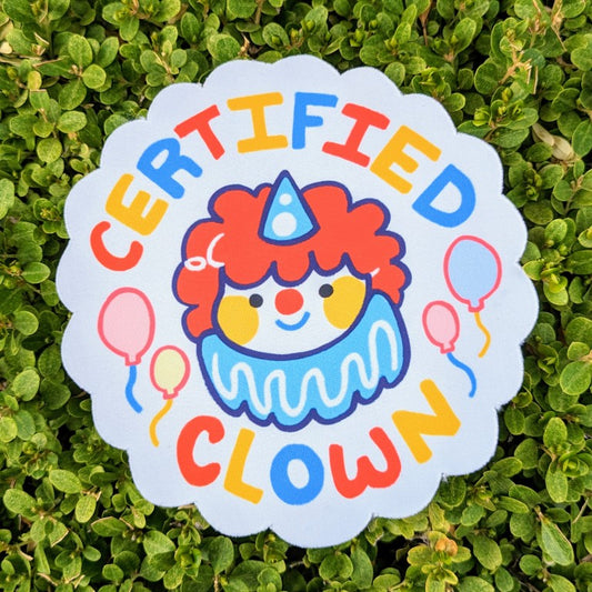 Certified Clown Mouse Pad