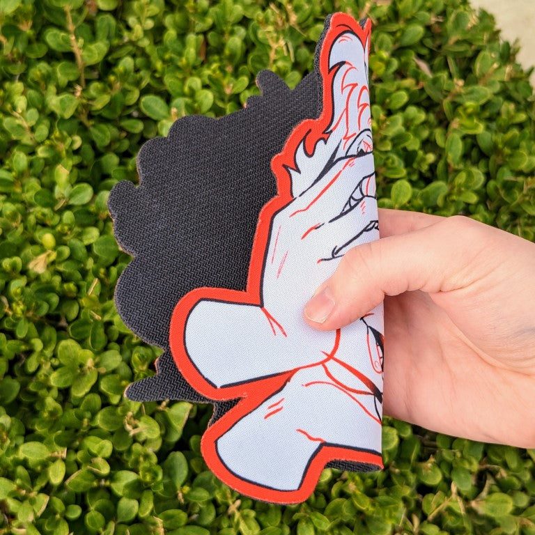 Droopy Eye Girl Mouse Pad