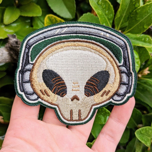 Aesthetic Skeleton Head Patch