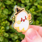 Bookies: Ghost Cookie Acrylic Pins 1.5"