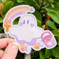 Valentine Ghost Stickers
