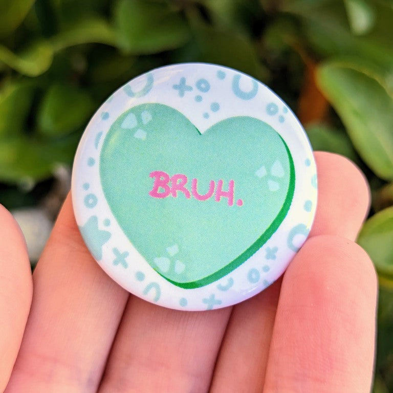 Valentine Button Valentine Heart Buttons – Milky Tomato