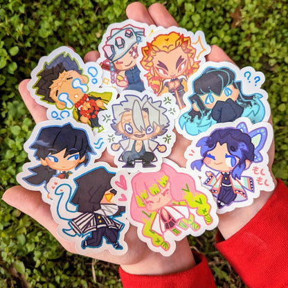 Anime Samurai Stickers Set 2