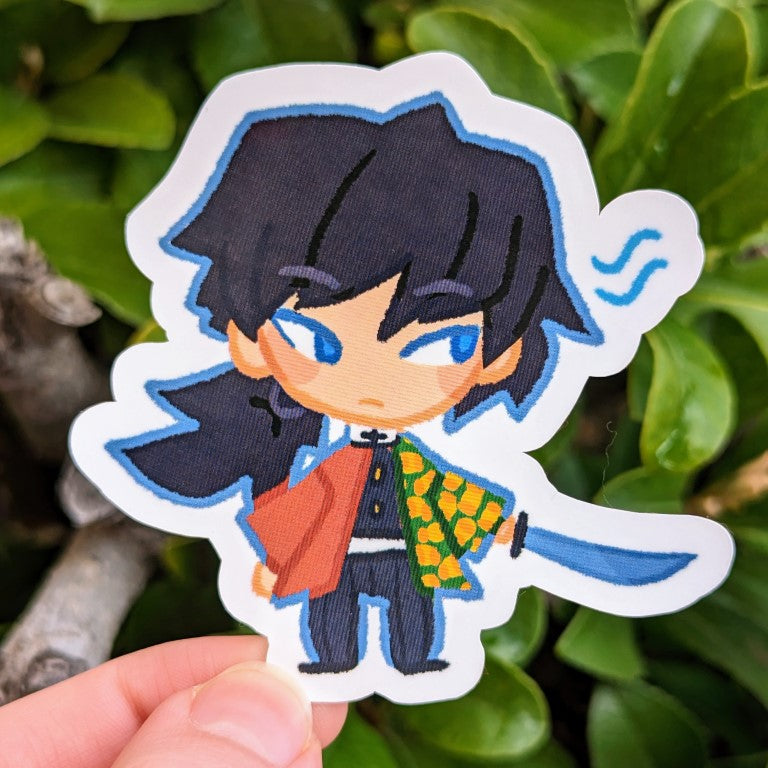 Anime Samurai Stickers Set 2