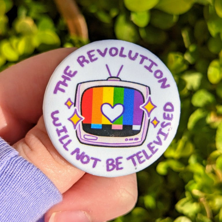 Rainbow Revolution Button