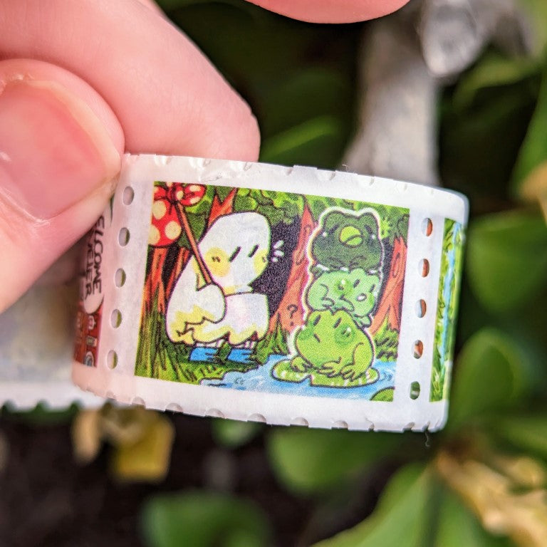 Frog Stamp Washi Tape