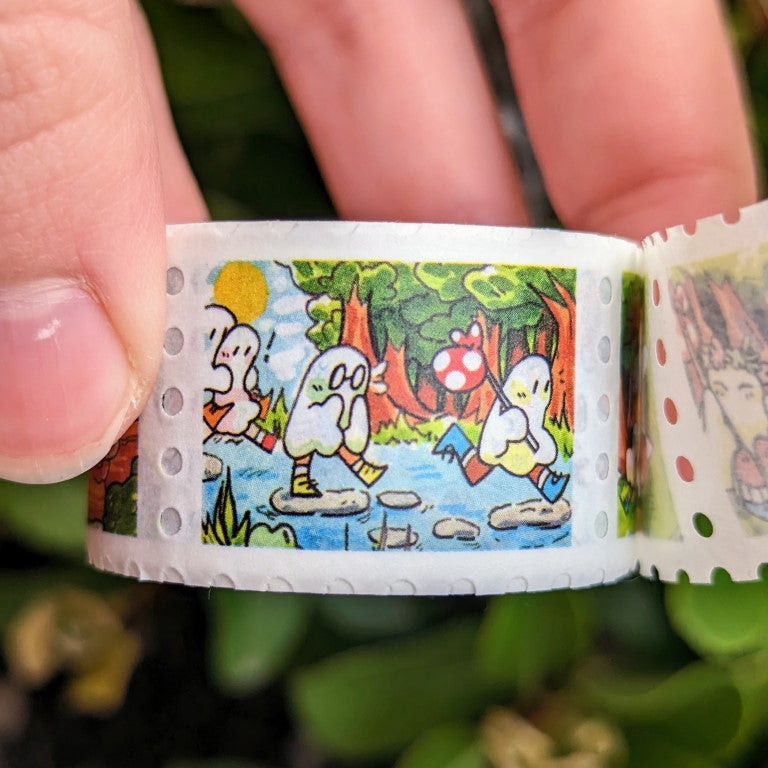 Runaway Ghost Stamp Washi Tape