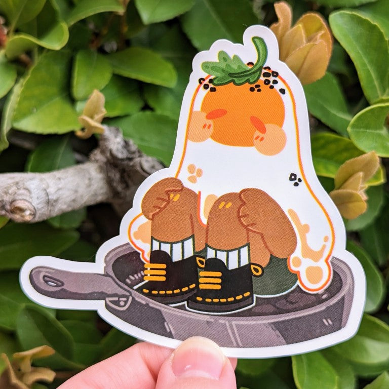 Egg Ghost Stickers