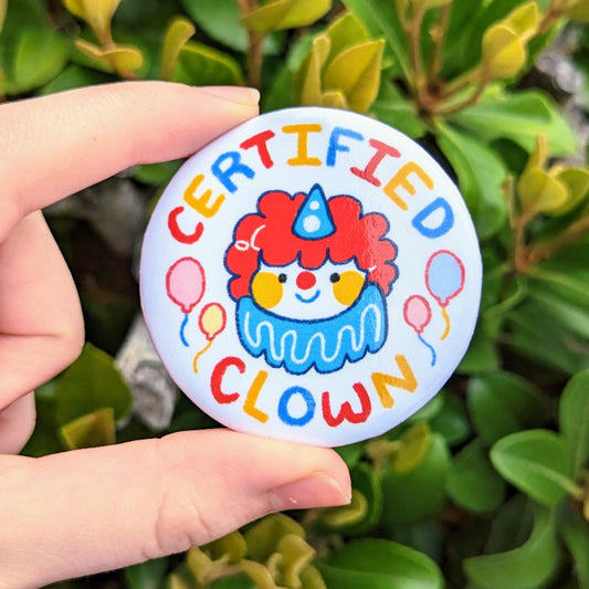 Certified Clown Buttons