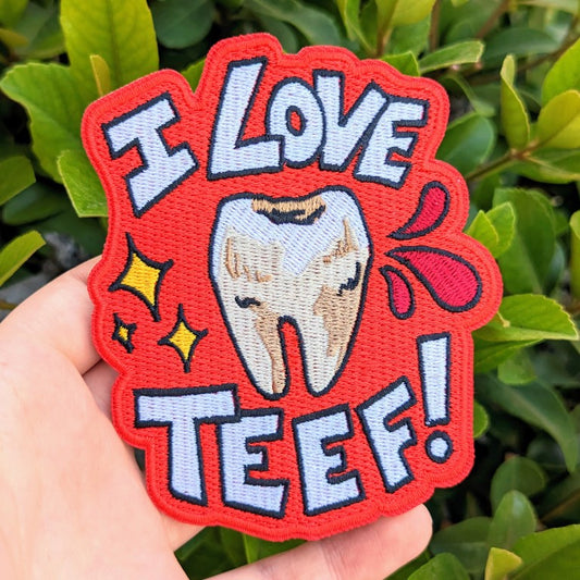 I love TEEF! Patch