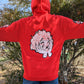 Red Droopy Eye Girl Hoodie