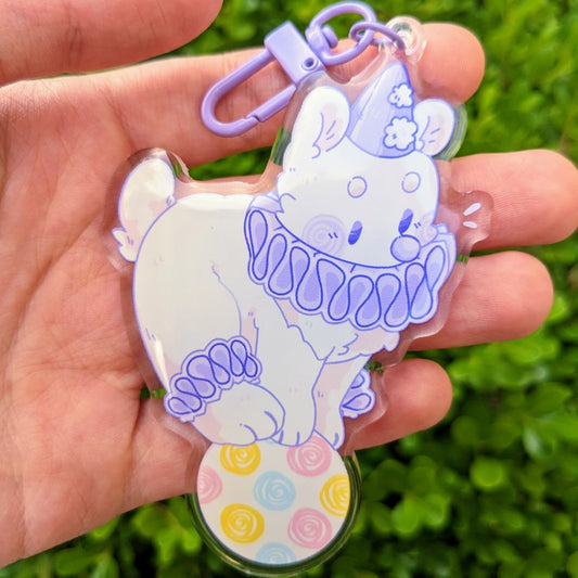 Clown Bear Keychains