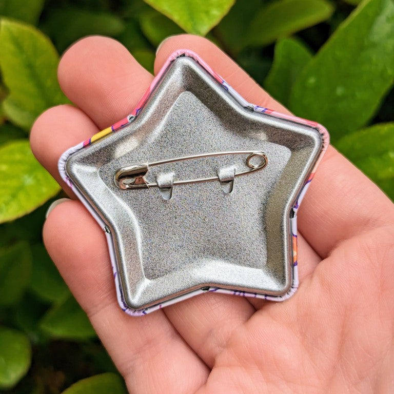 Jam Large Star Button