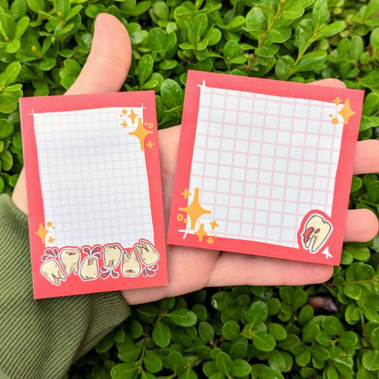 Teeth Sticky Notes – Milky Tomato