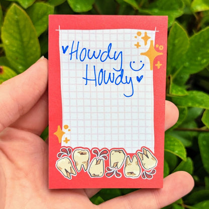 Teeth Sticky Notes – Milky Tomato