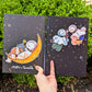 Space Ghosts Duo Notebook