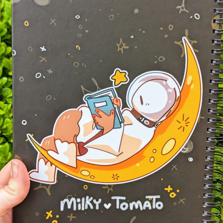 Space Ghosts Duo Notebook