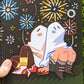 Firework Ghosts Notebook