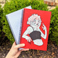 Droopy Eye Girl Notebook