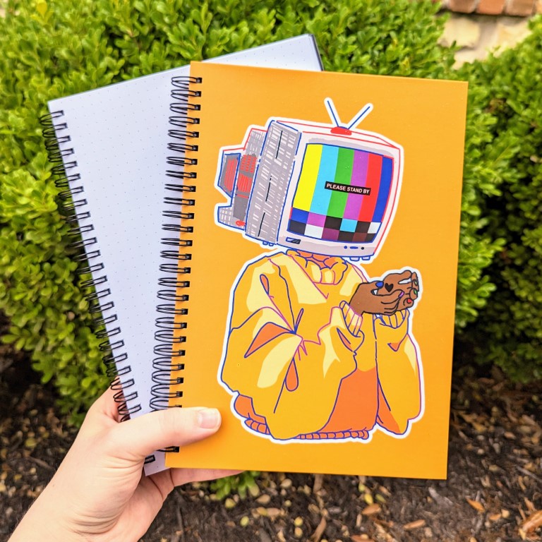 TV Head Notebook
