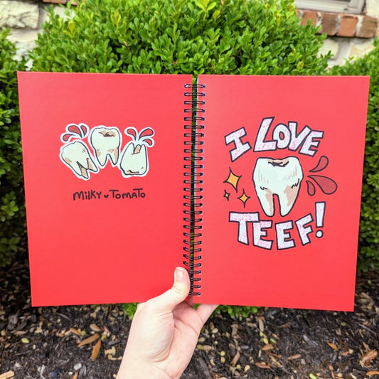 I Love Teef! Notebook