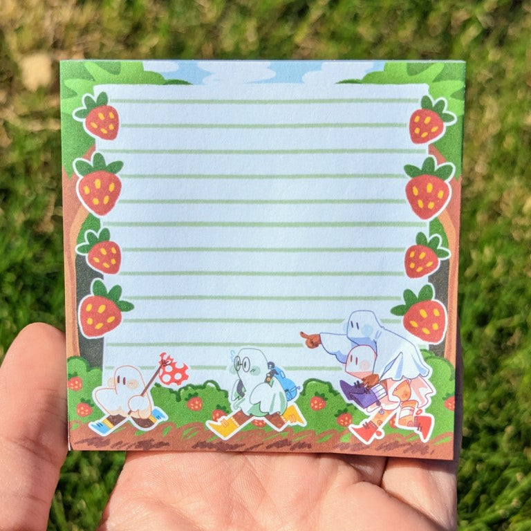 Runaway Ghost Sticky Notes