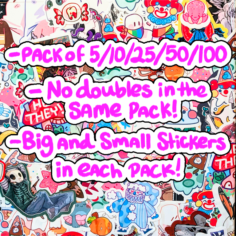 Sticker Mystery Packs!