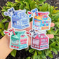 Milk Carton Sticker Set!