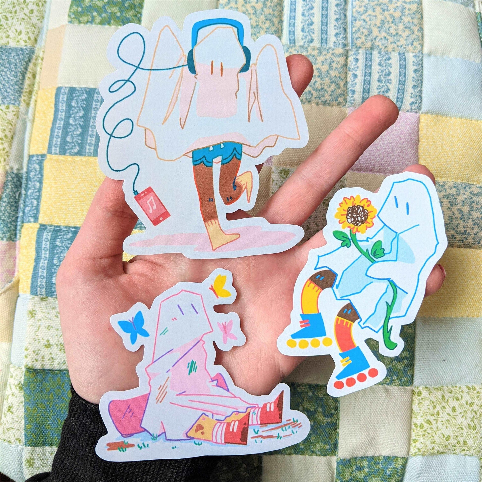 Cute Ghost Stickers! : V1