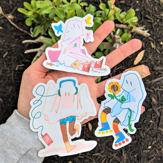 Cute Ghost Stickers! : V1