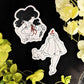 Floating Split Girl Sticker