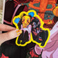 Gas Mask Girls 8.5x11 Glossy Print