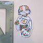 Colorful Robot Sticker