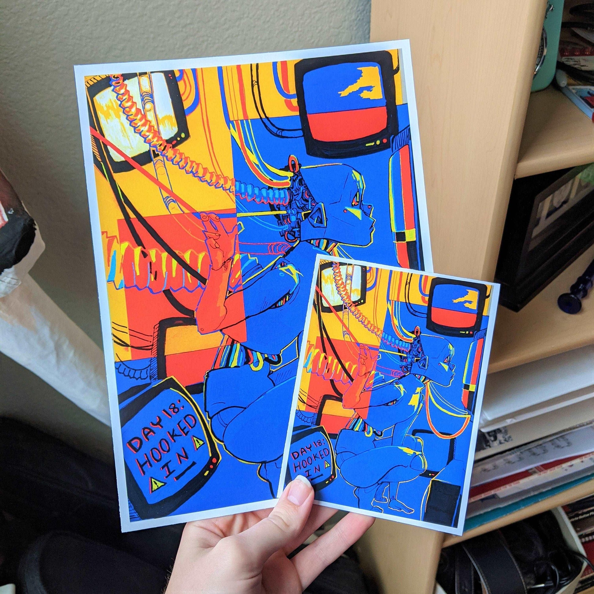 Hooked In Mini Print 4.25x5.75 Glossy Print