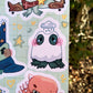 Frogs in Costumes Sticker Sheet