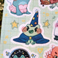 Frogs in Costumes Sticker Sheet