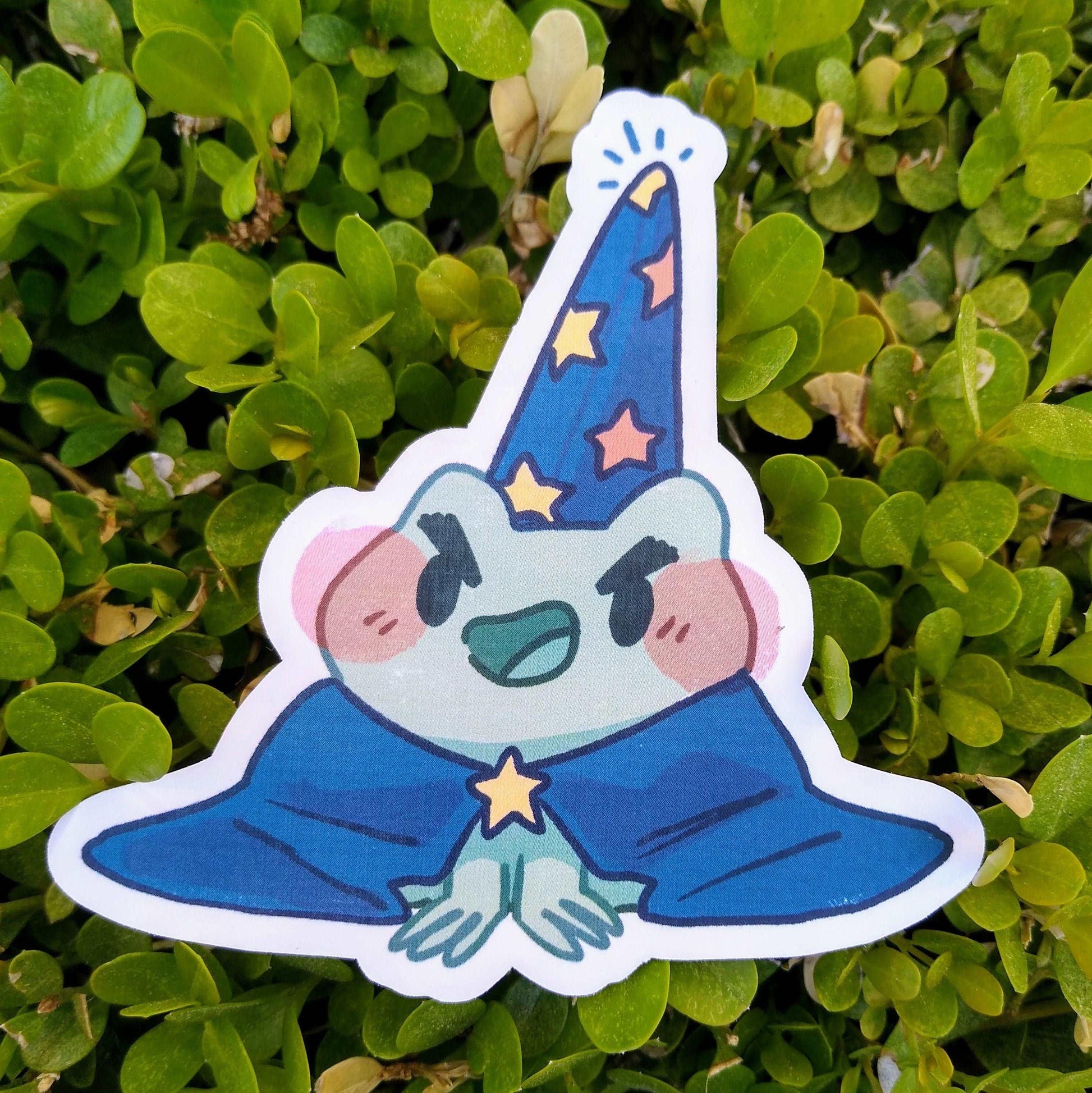 Frogs in Costumes Stickers!