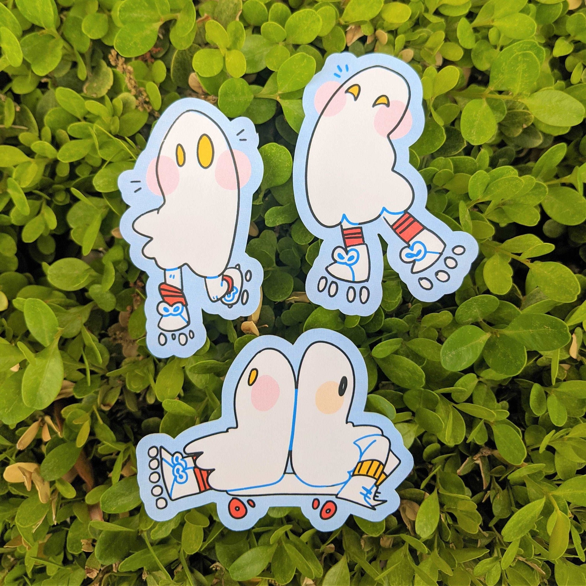 Silly Doodle Ghost Stickers!