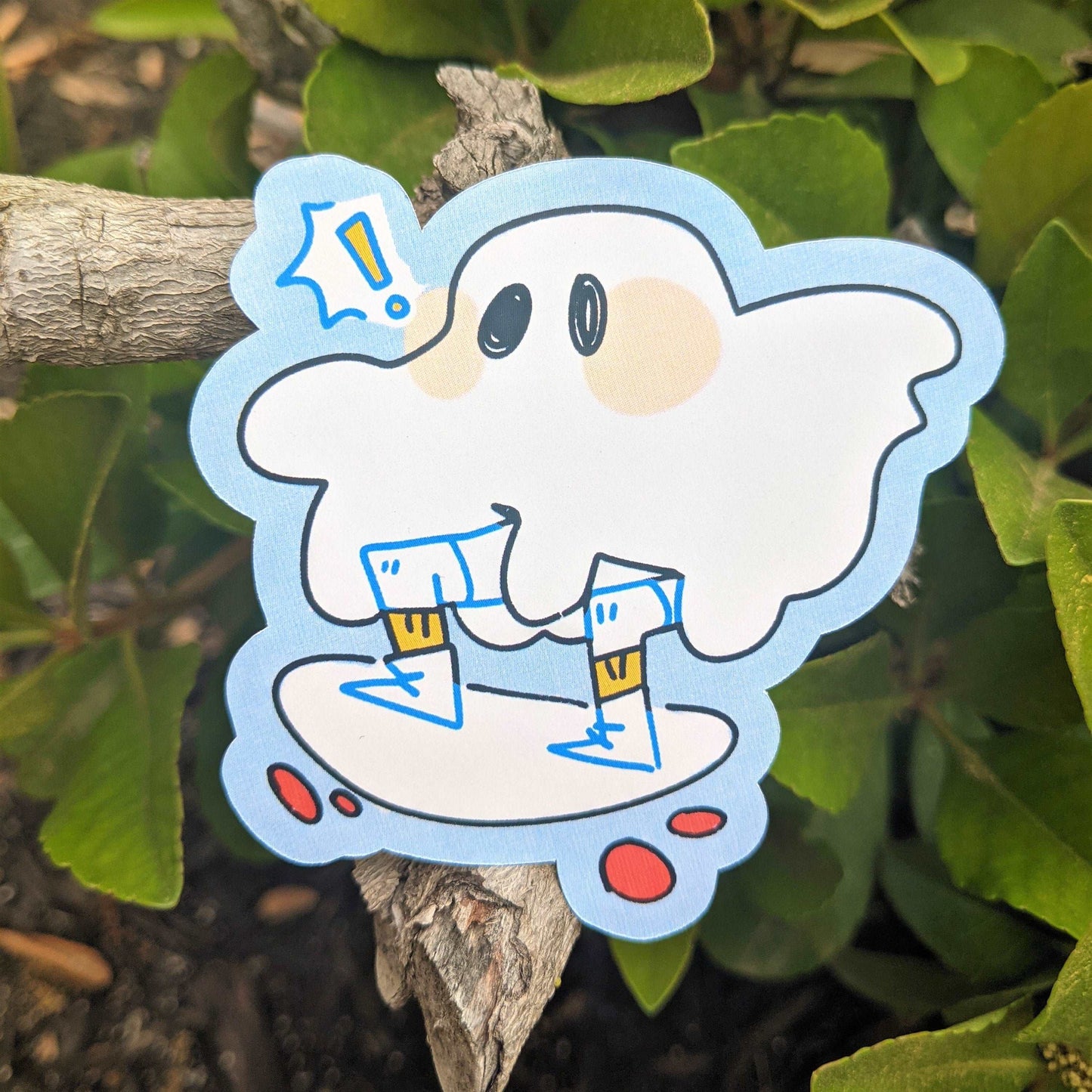 Silly Doodle Ghost Stickers!