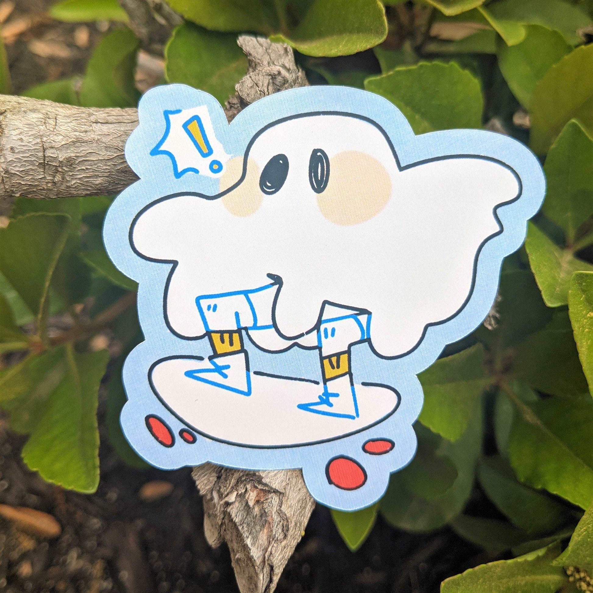 Silly Doodle Ghost Stickers!