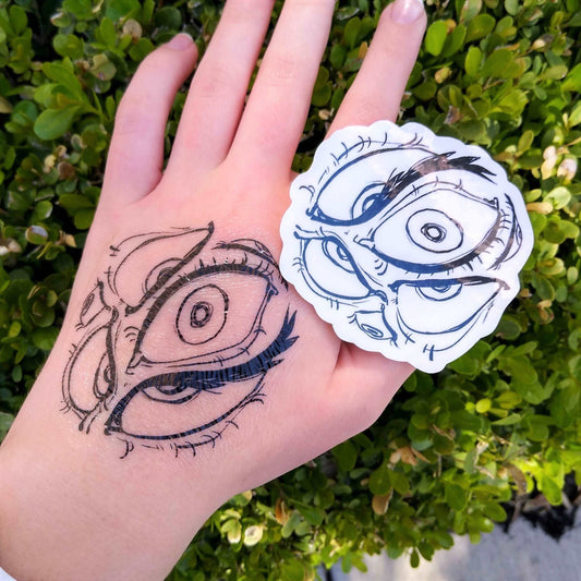 Lots of Eyes Temporary Tattoos