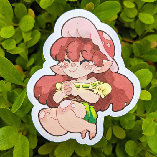 Mushroom Elf and Pumpkin Head Stickers!