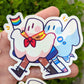 Pride Parade Ghost Stickers!