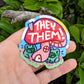 Pronoun Frog Mushroom House Stickers!