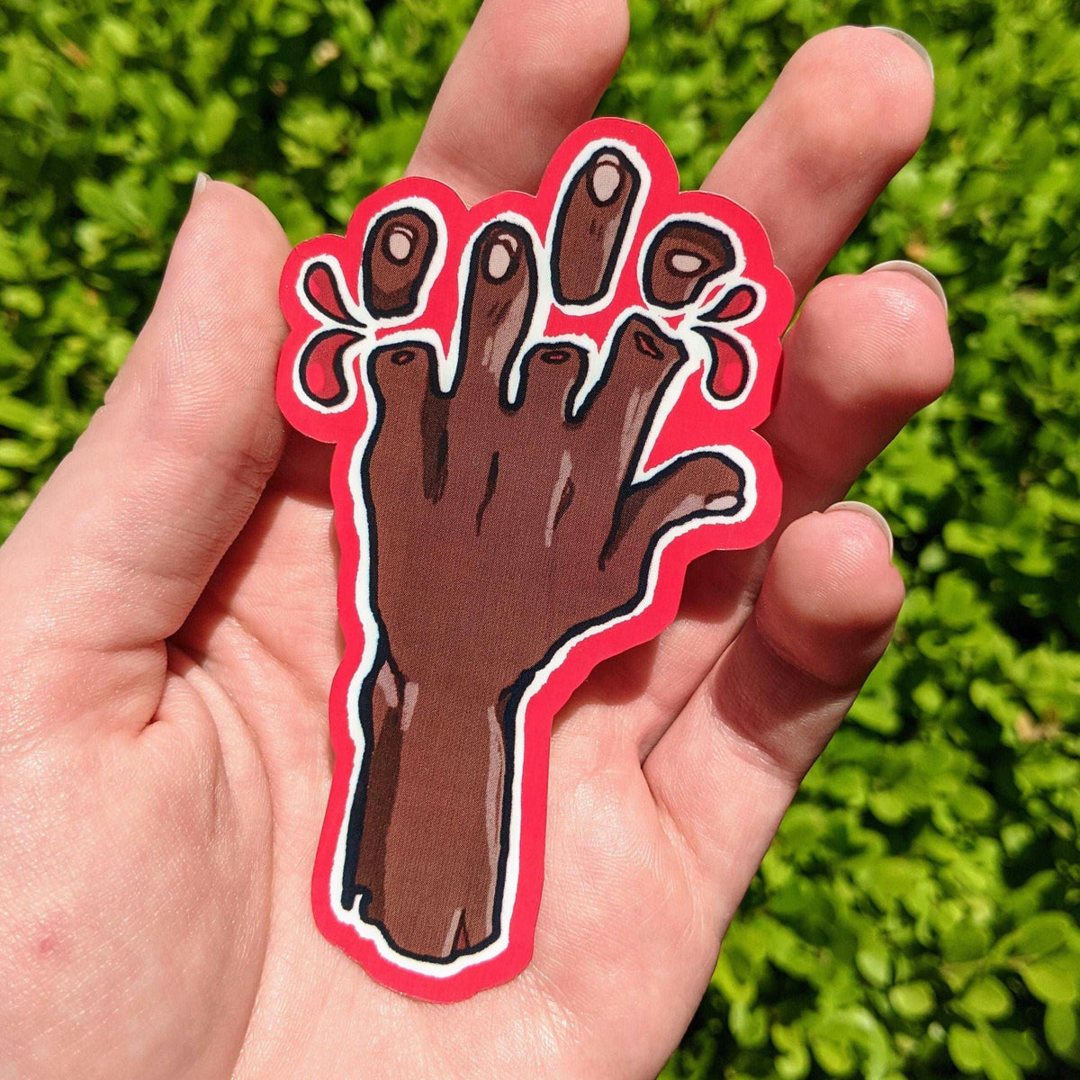Missing Finger Sticker Chopped Fingers Stickers – Milky Tomato