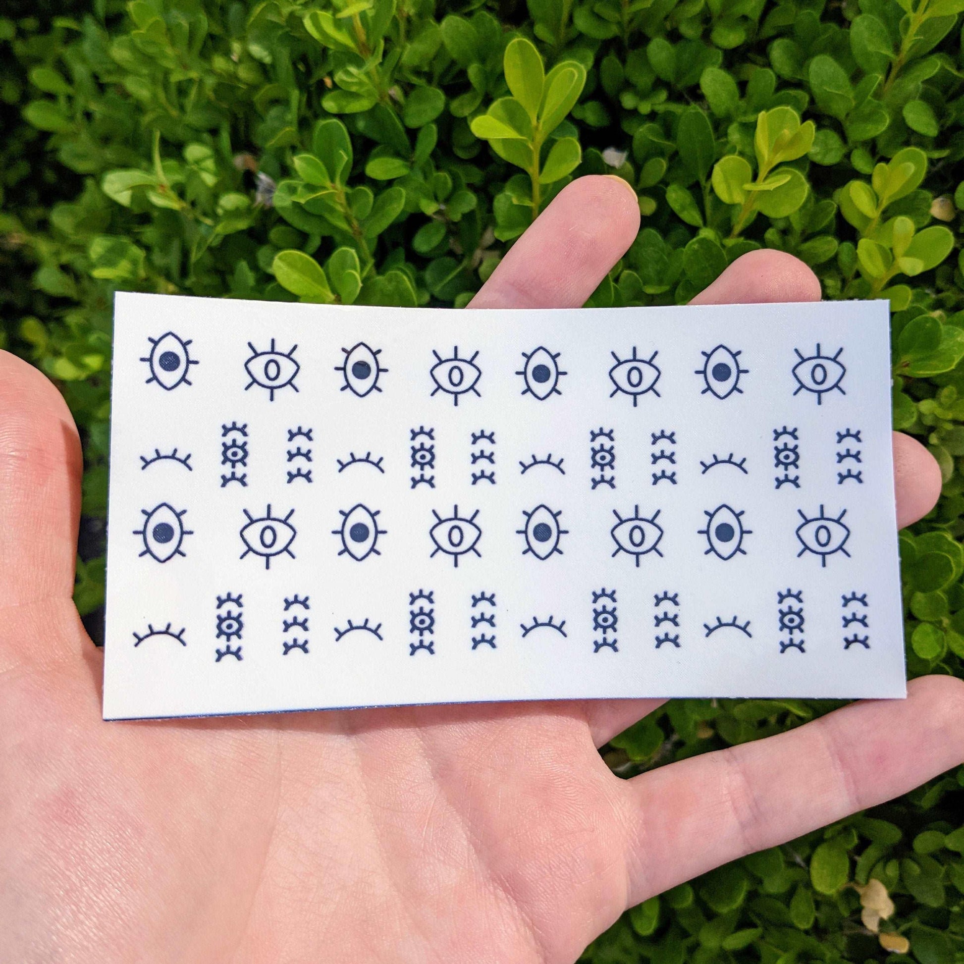 Eye Nail Temporary Tattoos!