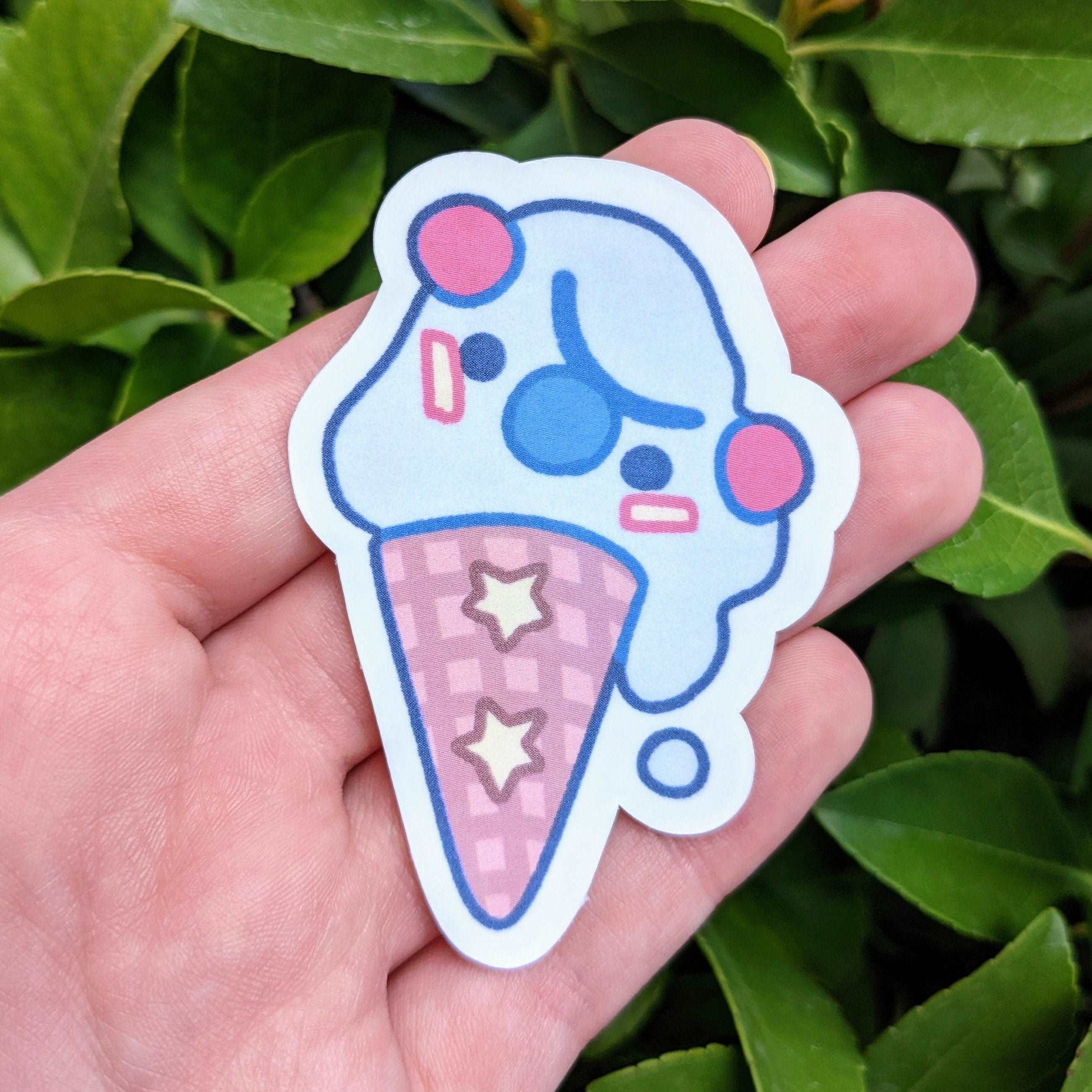 Ice Cream Clowns Stickers!