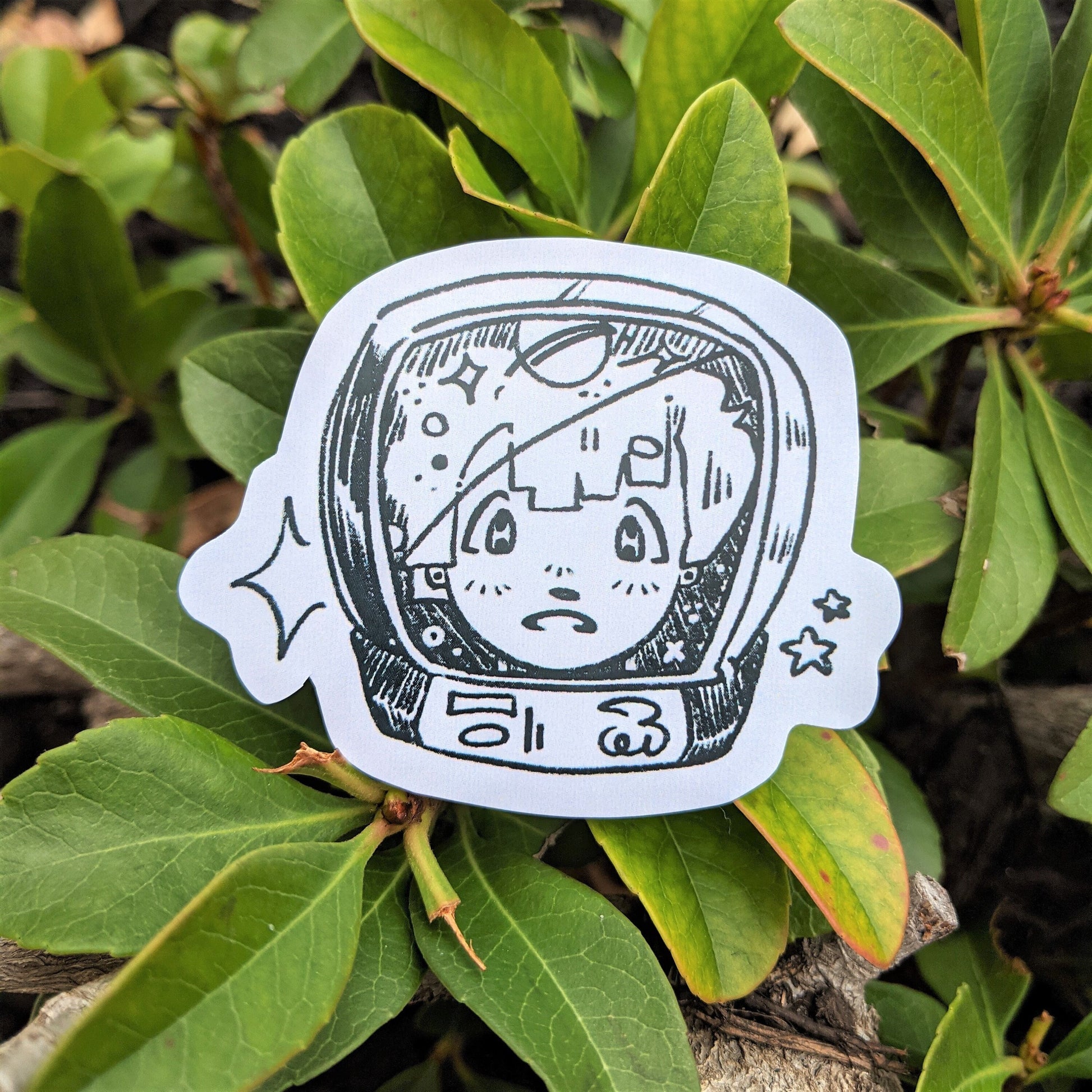 Space Girl Stickers! - MilkyTomato